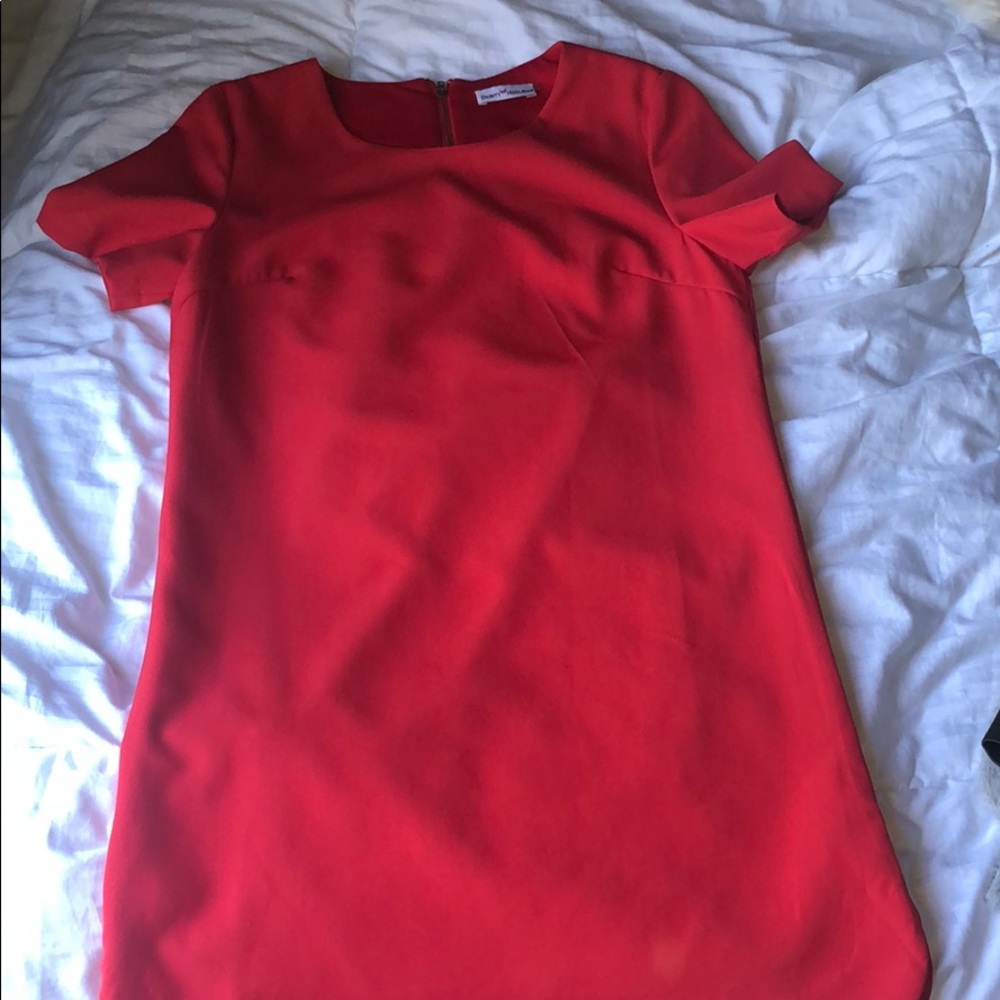 Red Shift mini dress